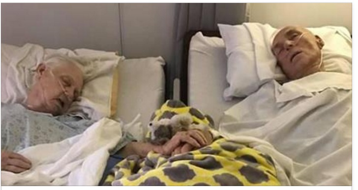 MANO NELLA MANO FINO ALL'ULTIMO, DOPO 62 ANNI DI NOZZE MUOIONO INSIEME: SI SONO SPENTI A 90 MINUTI DI DISTANZA - 11/05/2017
